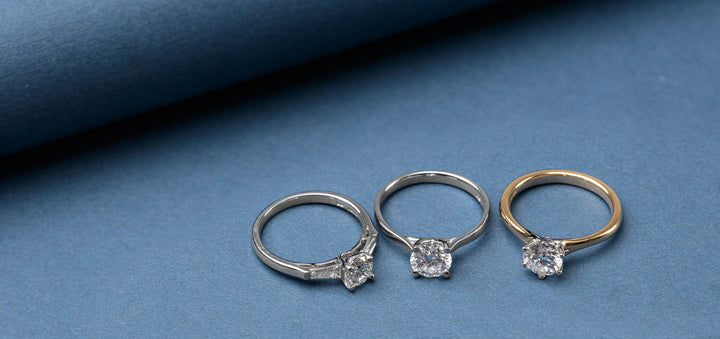 Diamond Solitaire Rings - GoldArts